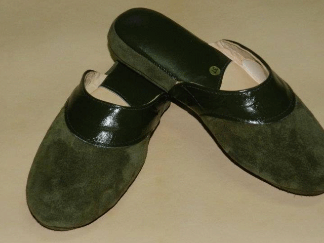 Zapatilla de descanso Reno Cuero  (7)