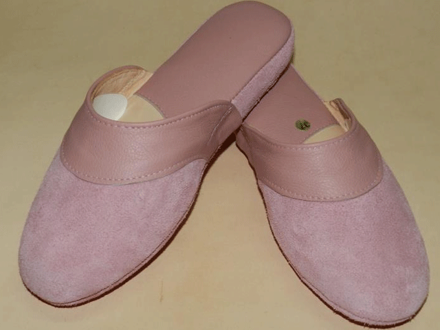 Zapatilla de descanso Reno Cuero (10)