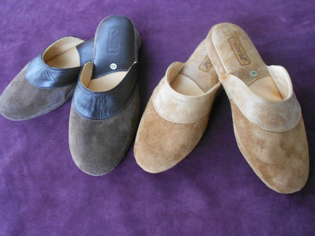 Zapatilla de descanso Reno Cuero (18)