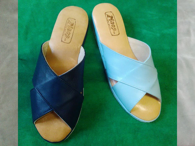 Zapatilla de descanso Cuero  Linea 29 (24)